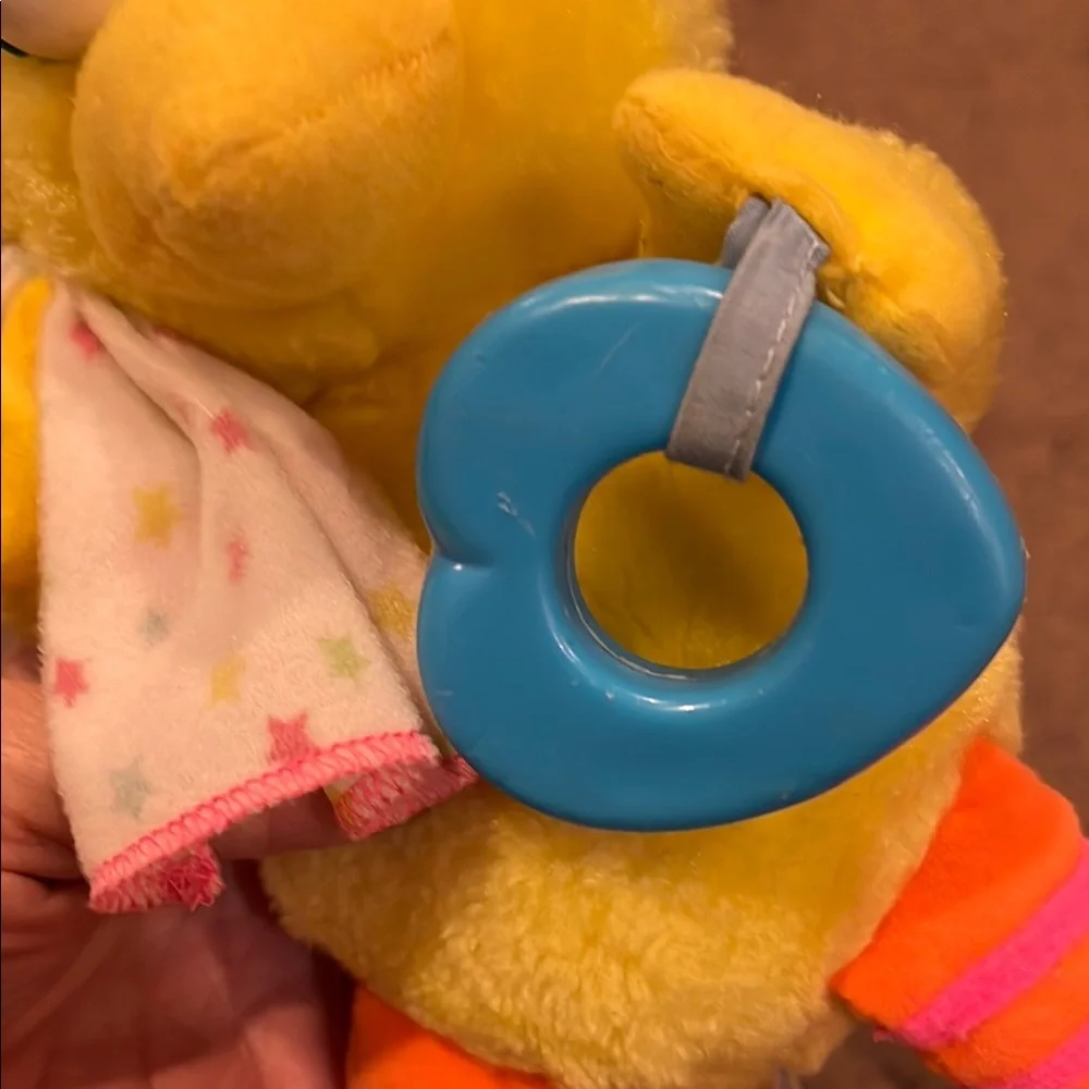 Vintage Baby Big Bird and Kermit thee Frog